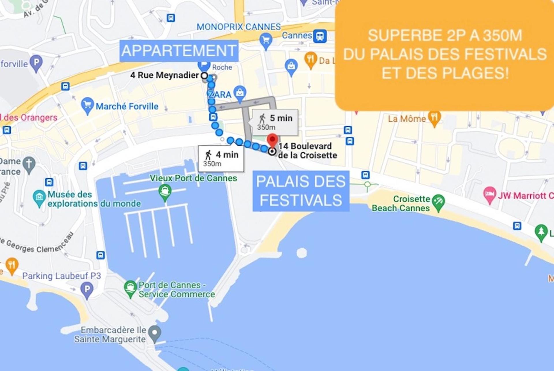 Property With Style - Rue Meynadier - 350M Palais & Beach! Канны Экстерьер фото